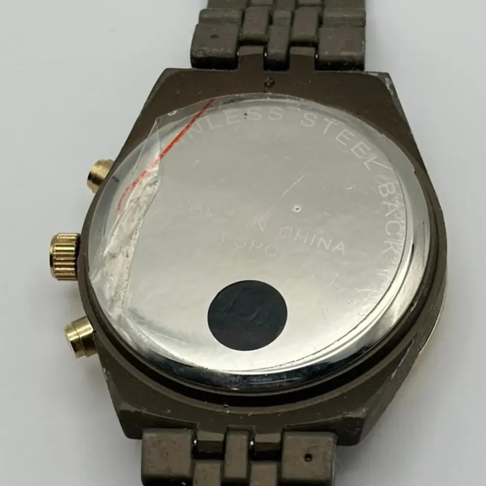 Gold & Brown Retro Men’s Watch
